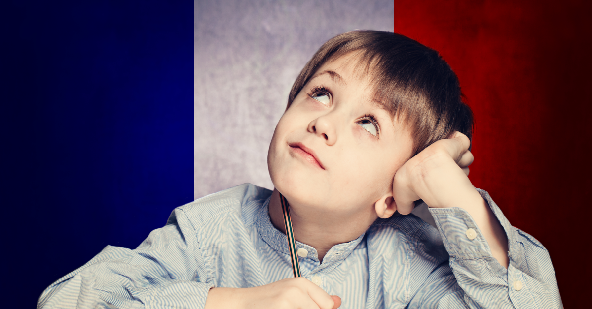 50 palabras comunes en francés para que los niños memoricen