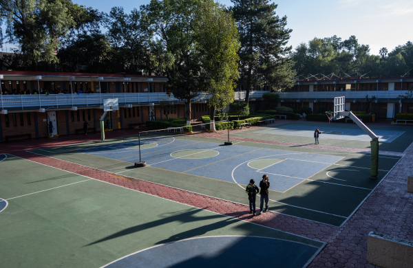Cancha de básquetbol de Colegio Chimalistac