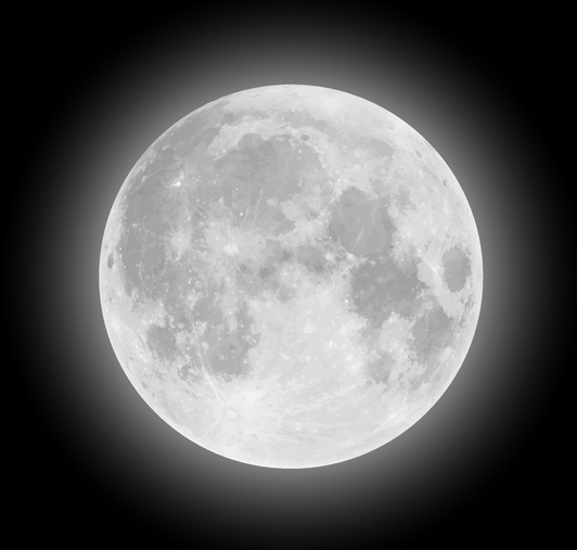 Imagen de luna llena